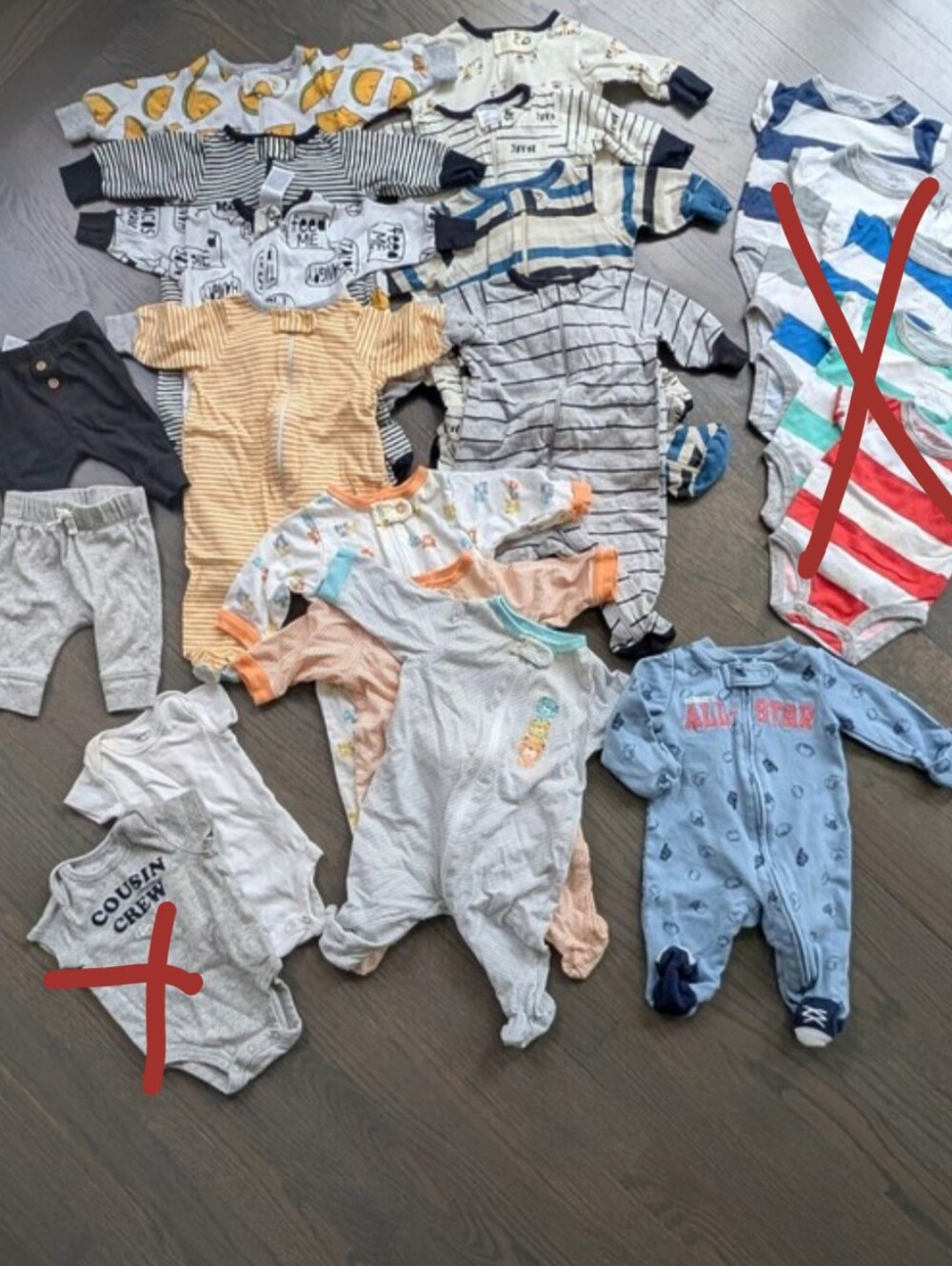 BUNDLE Baby Boys Newborn Outfits, 15-Pieces